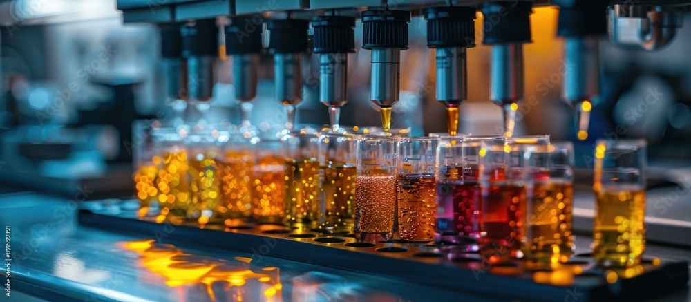Automated Liquid Dispensing System in a Laboratory Automated Liquid Dispensing System in a Laboratory