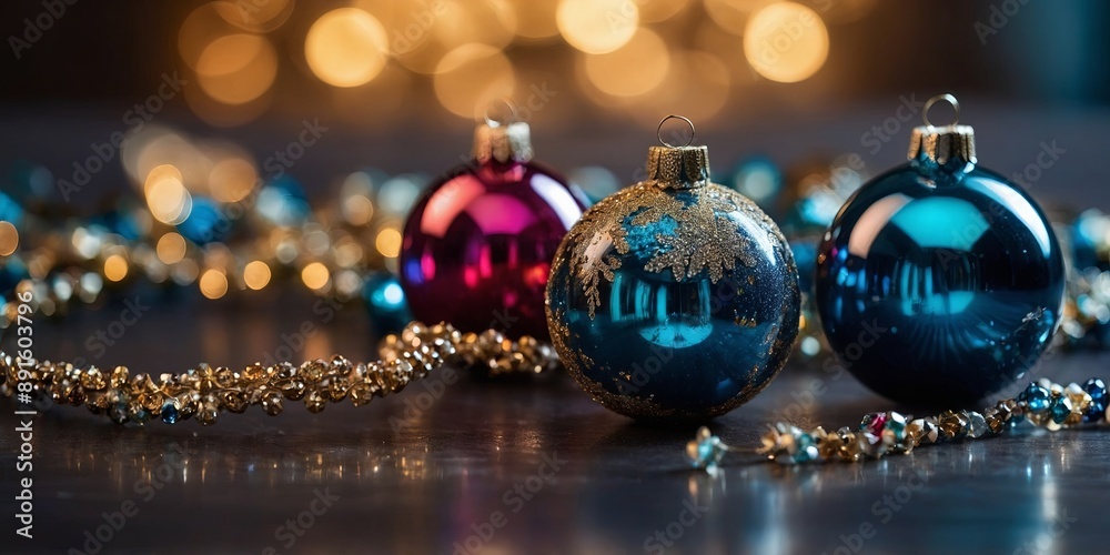 Decorate your Christmas and New Year interiors with glitz and glamor in rich jewel tones. Decorate your Christmas and New Year interiors with glitz and glamor in rich jewel tones.