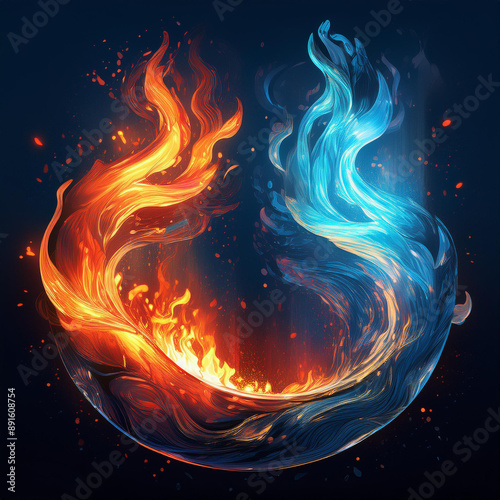 hot and cold.Generative Ai
