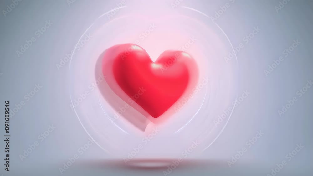 A bright red heart on a dark background with gentle highlighting along the contour.
Concept: Love and romance, symbol of warmth A bright red heart on a dark background with gentle highlighting along the contour.
Concept: Love and romance, symbol of warmth