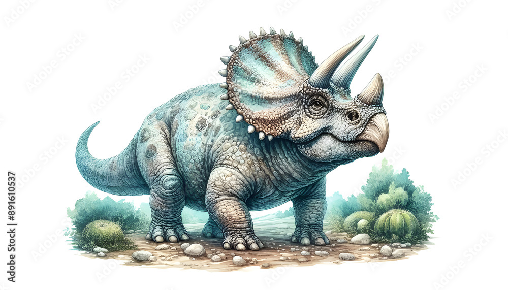 Fototapeta premium Triceratops