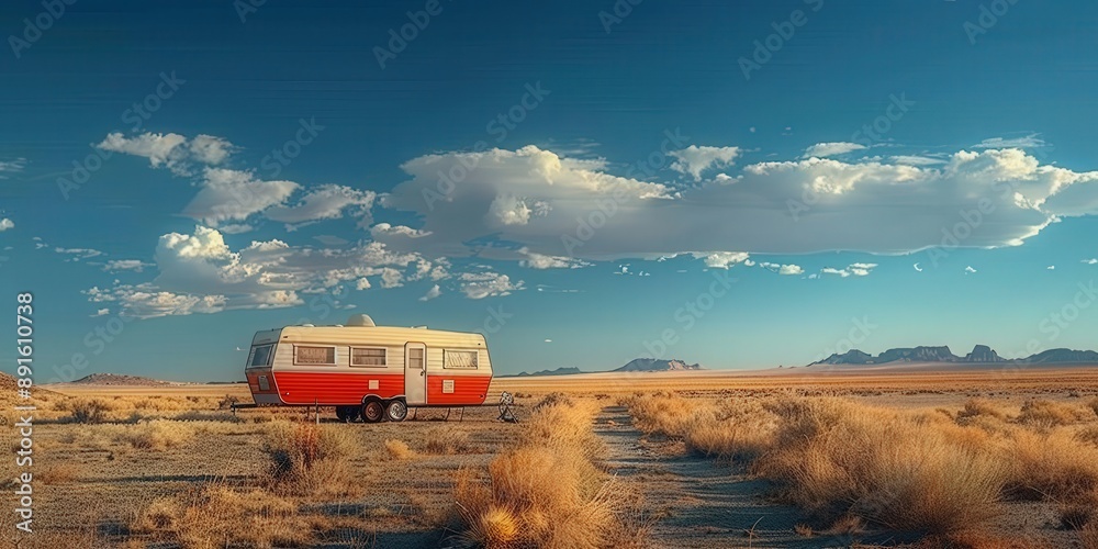 Serene Camping Adventure in the Desert Wilderness Serene Camping Adventure in the Desert Wilderness