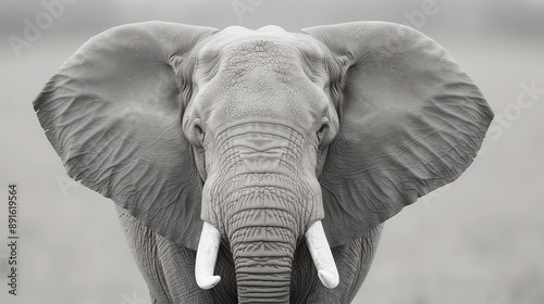 Close up of elephant
