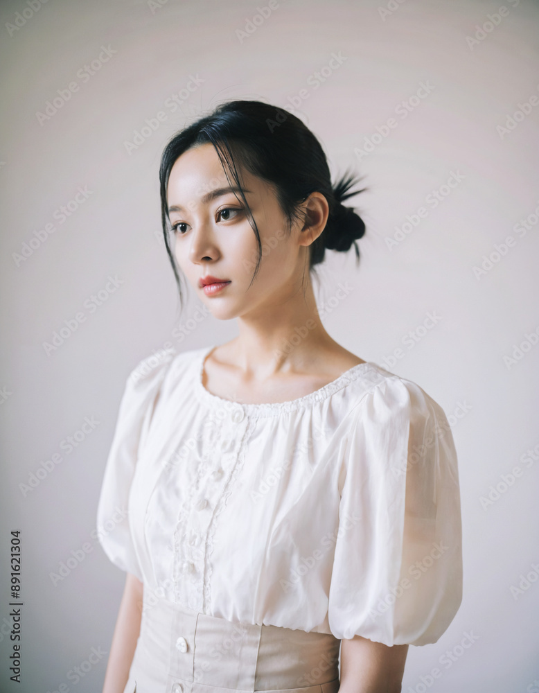 Model Name Victoria) Free portrait rights and super high quality AI art. 20s Asian black hair female professional model Model Name Victoria) Free portrait rights and super high quality AI art. 20s Asian black hair female professional model