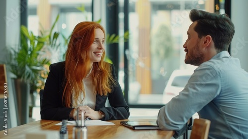 The business discussion