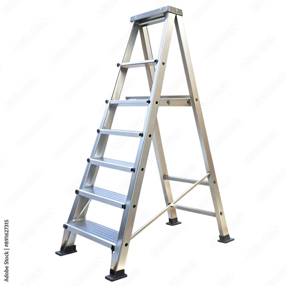 ladder isolated on white background ladder isolated on white background