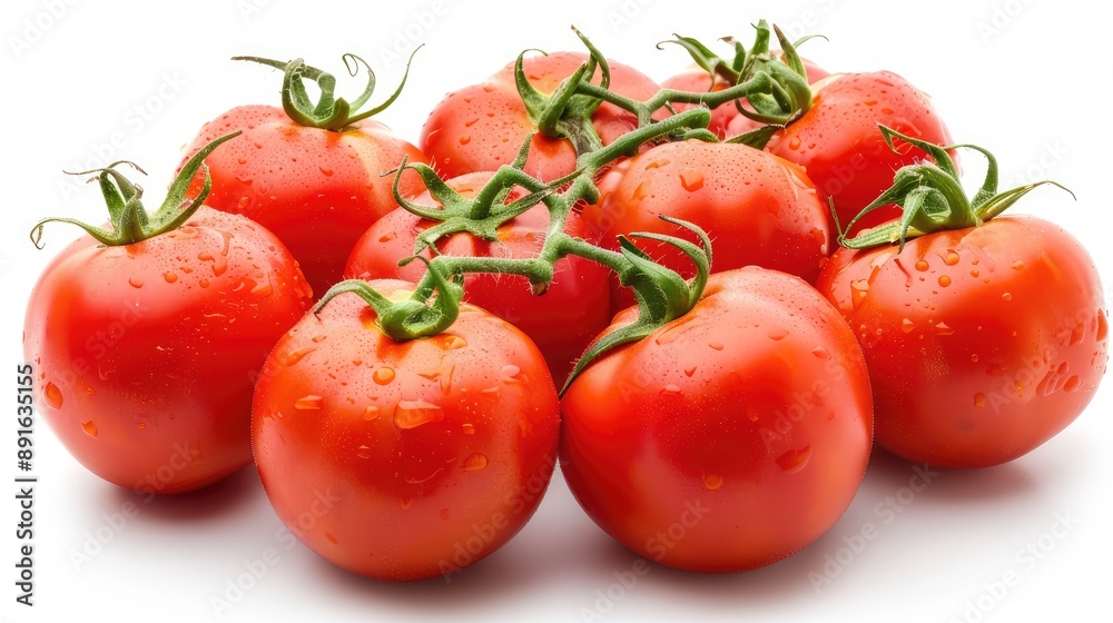 tomatoes on vine tomatoes on vine