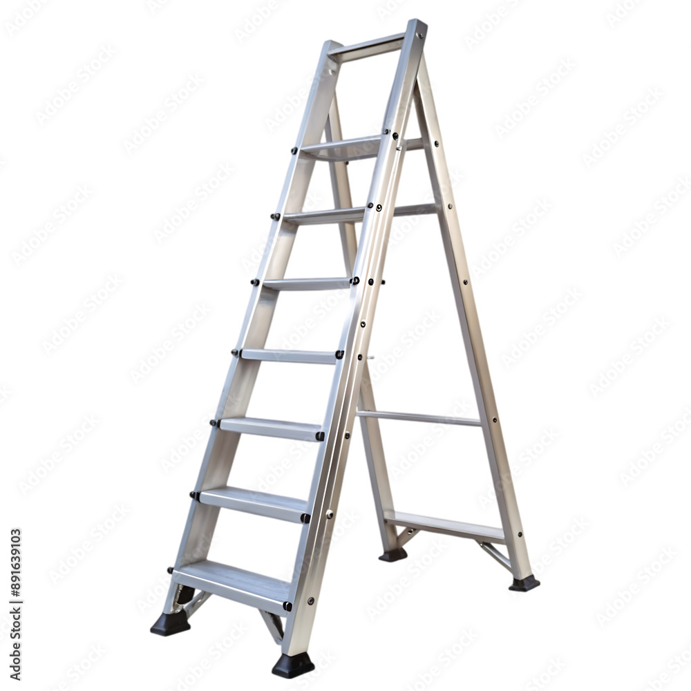 ladder isolated on white background ladder isolated on white background