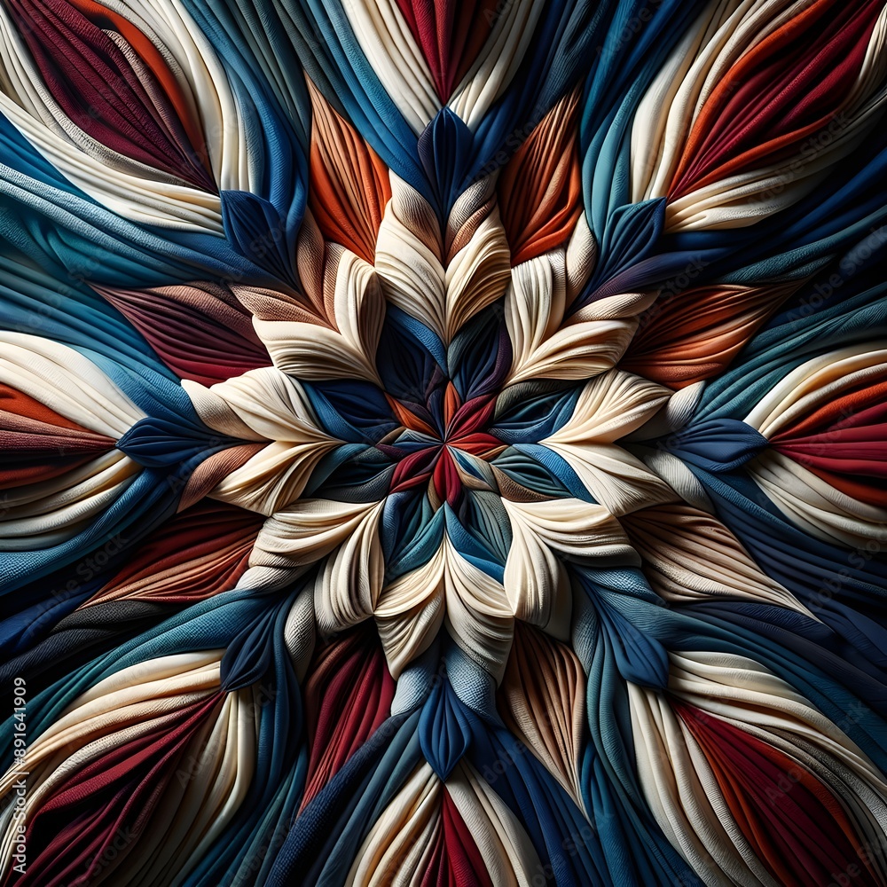 Woven Fabric Pattern Background Woven Fabric Pattern Background