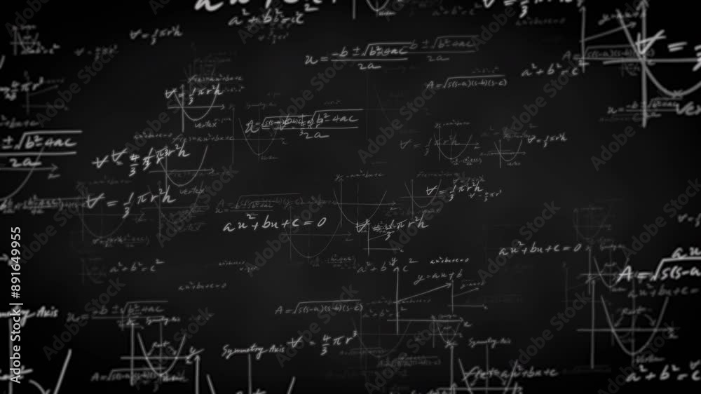 General mathematics equation math formula text background