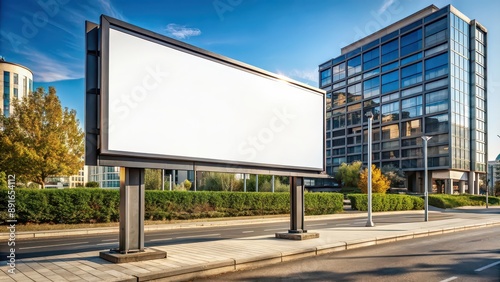 Wallpaper Mural Blank billboard in urban setting for outdoor advertising poster , blank, billboard, outdoor, advertising, poster, urban, marketing Torontodigital.ca