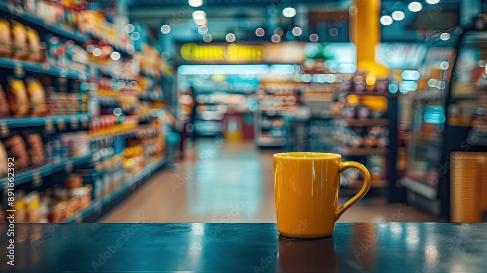 Coffee shop background. Cup of coffee latte on wood bar. Takeaway coffee. High quality AI generated image Coffee shop background. Cup of coffee latte on wood bar. Takeaway coffee. High quality AI generated image