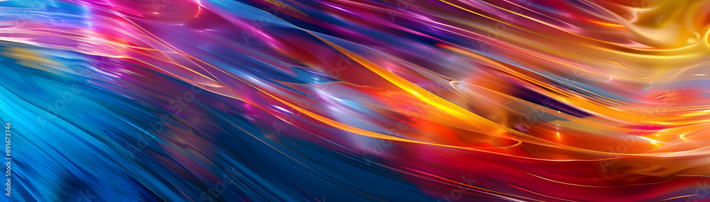 Dynamic and vibrant abstract art with flowing colors in blue, pink, and yellow, creating a mesmerizing visual effect. Dynamic and vibrant abstract art with flowing colors in blue, pink, and yellow, creating a mesmerizing visual effect.