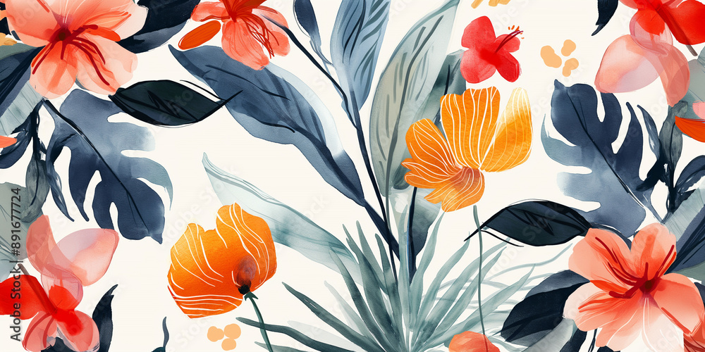 background with poppies background with poppies