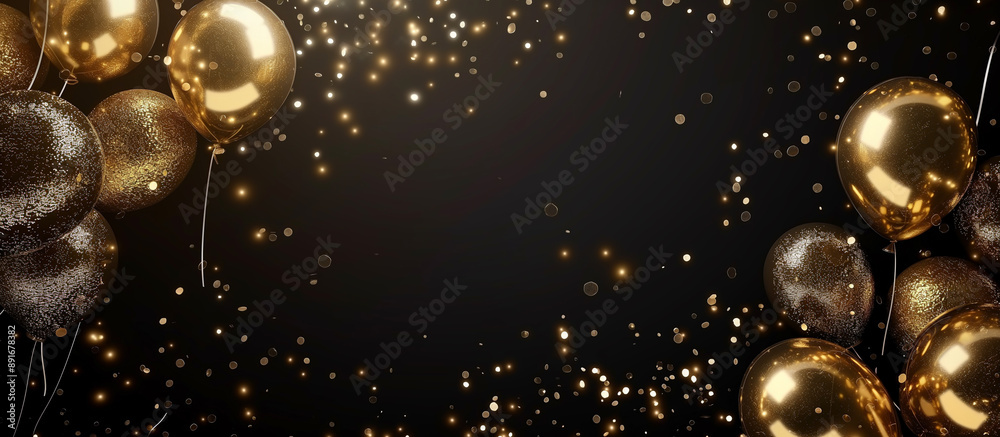 luxury background with balloons luxury background with balloons