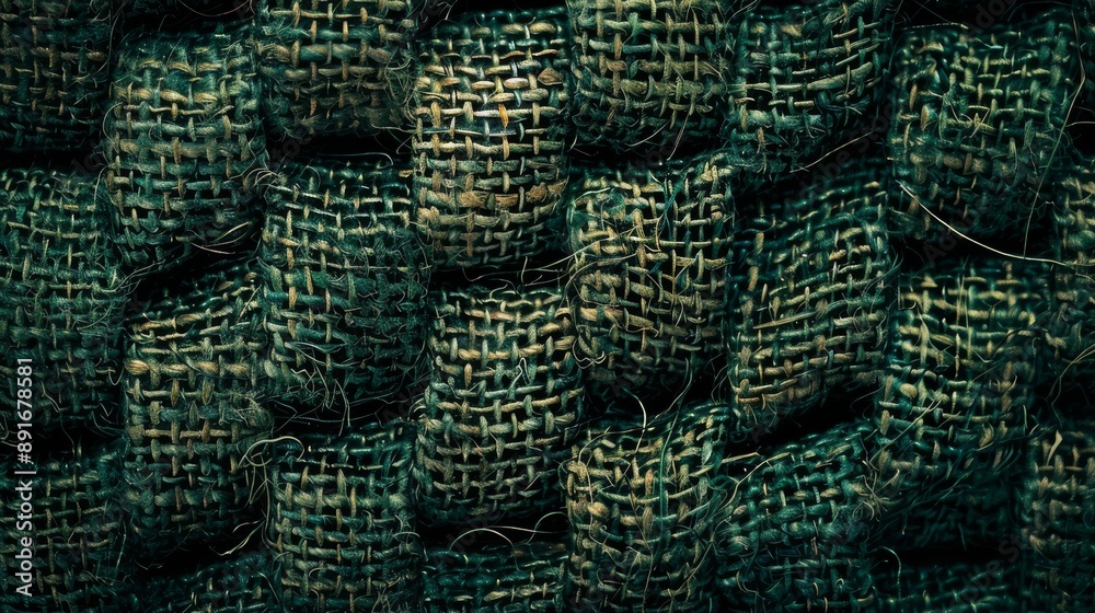 Green Fabric Texture Background. Green Fabric Texture Background.