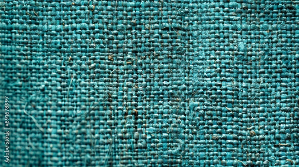 Teal Woven Fabric Texture. Teal Woven Fabric Texture.