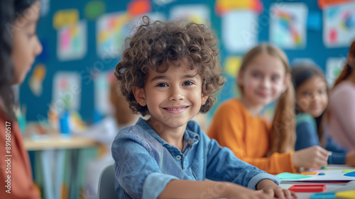 students in the classroom