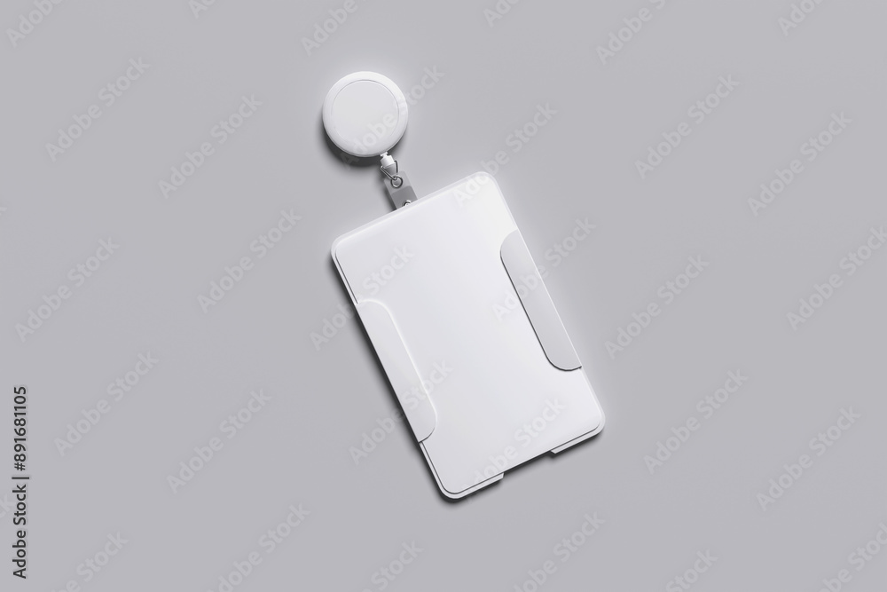 ID Card Holder Blank Mockup ID Card Holder Blank Mockup