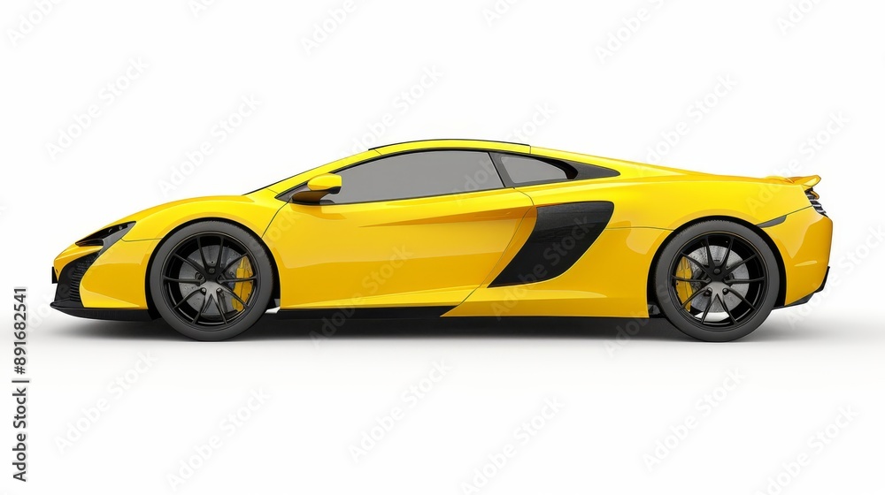 Mockup supercar car isolated on white background. Vehicles isolated on white. Photo realistic photo. Mockup supercar car isolated on white background. Vehicles isolated on white. Photo realistic photo.