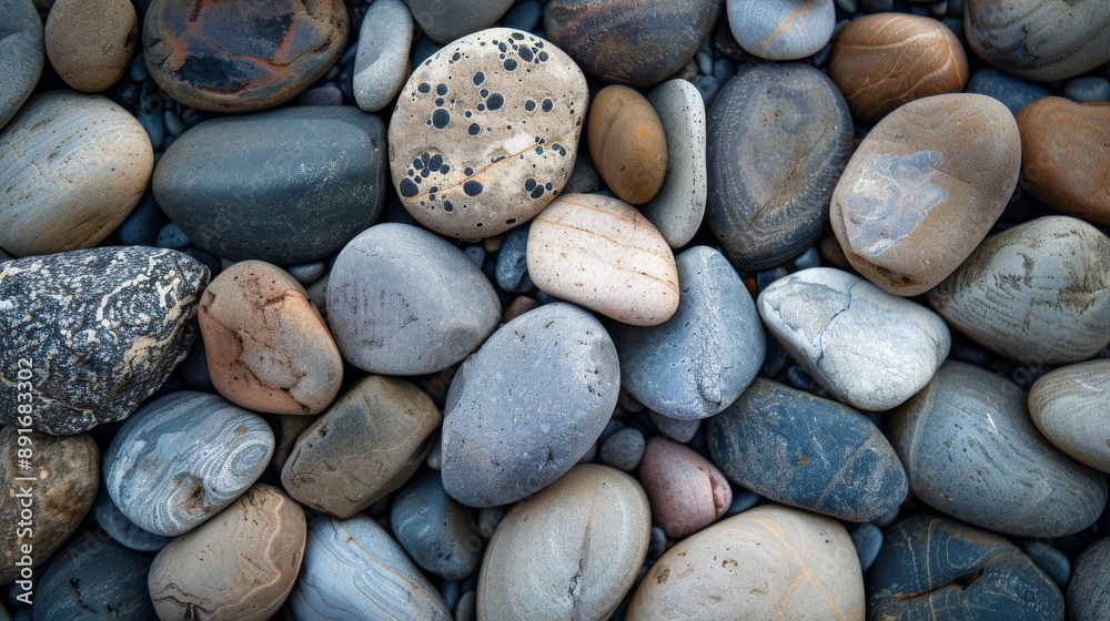 Smooth Beach Stones. Smooth Beach Stones.
