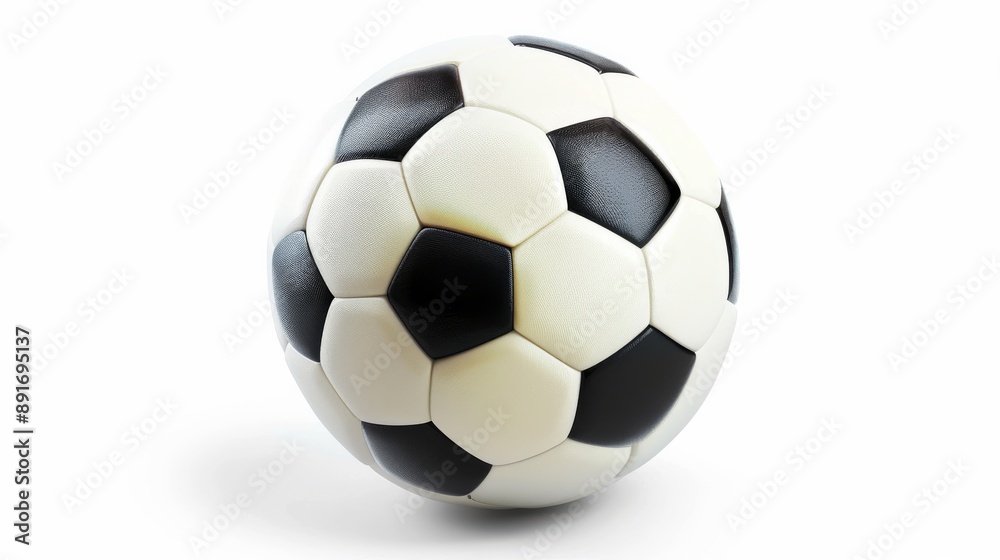 football white background. Sports isolated on white. Photo realistic photo. football white background. Sports isolated on white. Photo realistic photo.