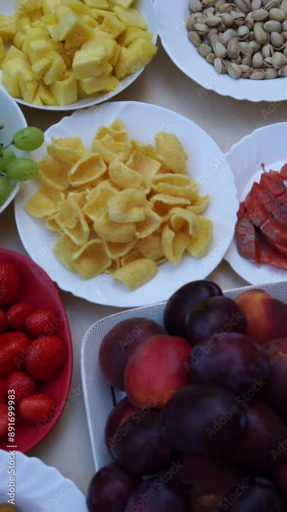 fruits and snacks vertical video fruits and snacks vertical video