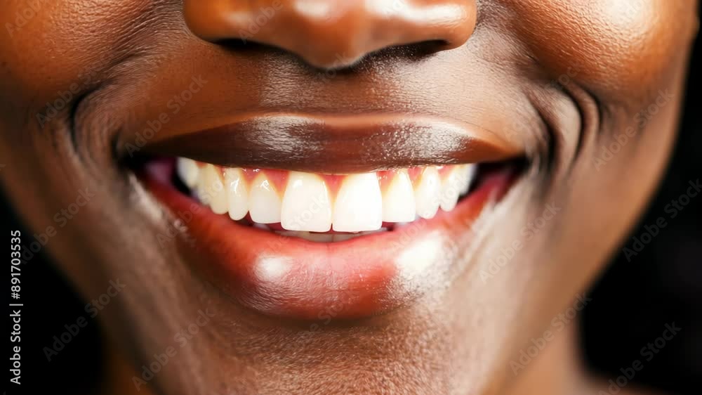 An African American woman with a big smile on her face. lady An African American woman with a big smile on her face. lady
