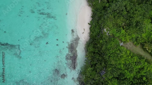 Lifou Island is part of the Loyalty Islands, in the archipelago of New Caledonia photo