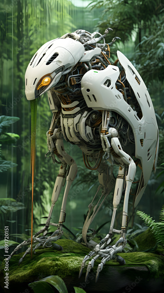 Robotic Wildlife Sanctuary Robot Robotic Wildlife Sanctuary Robot