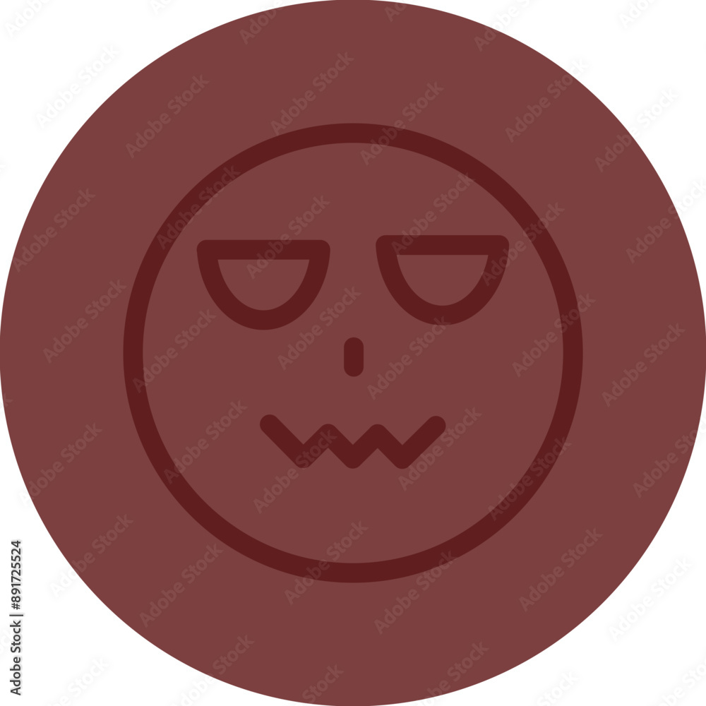 emoji sad Vector Line Maroon Circle Maroon emoji sad Vector Line Maroon Circle Maroon