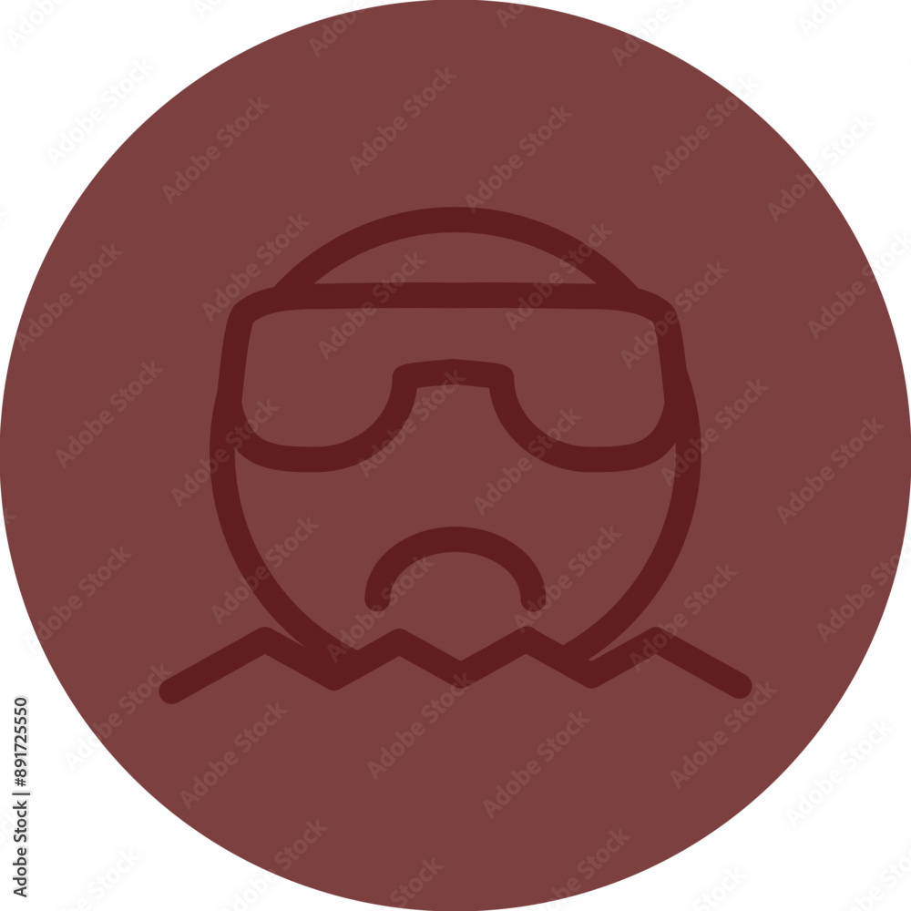 emoji swimming Vector Line Maroon Circle Maroon emoji swimming Vector Line Maroon Circle Maroon