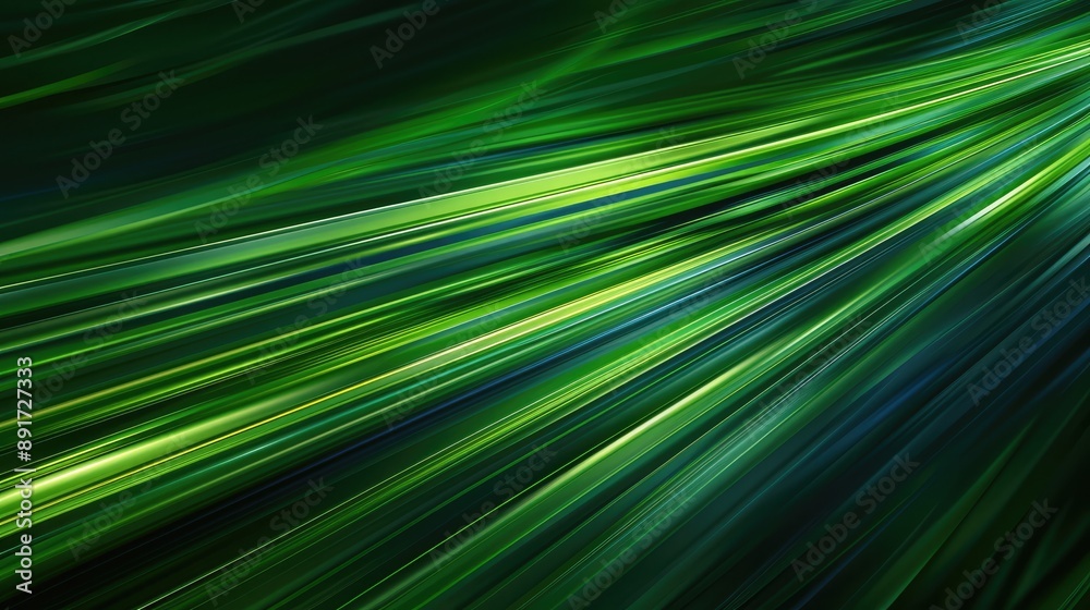 Abstract green motion blur background with dynamic lines, modern design . Background technology futuristic Abstract green motion blur background with dynamic lines, modern design . Background technology futuristic