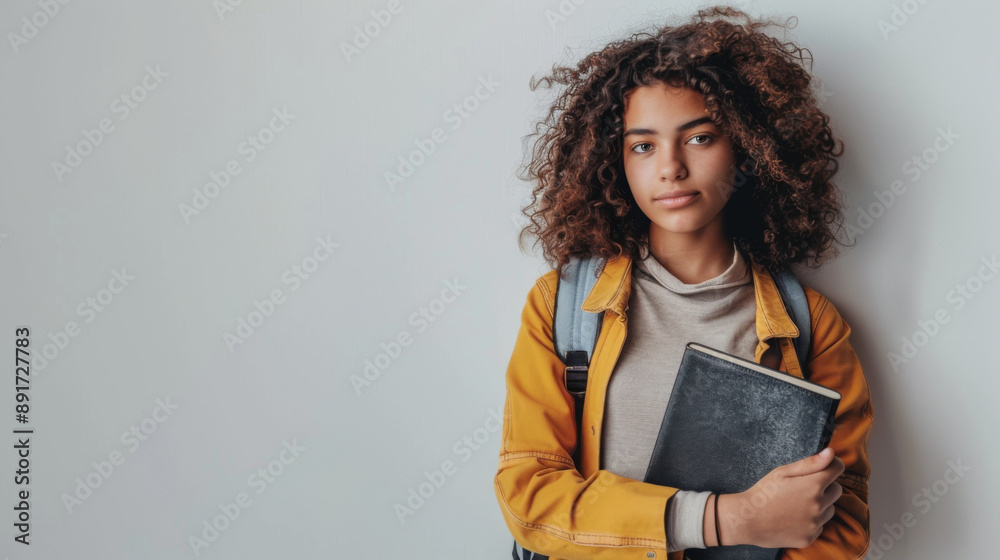 Obraz premium A Face Like Sunshine: Teenage Innocence Captured