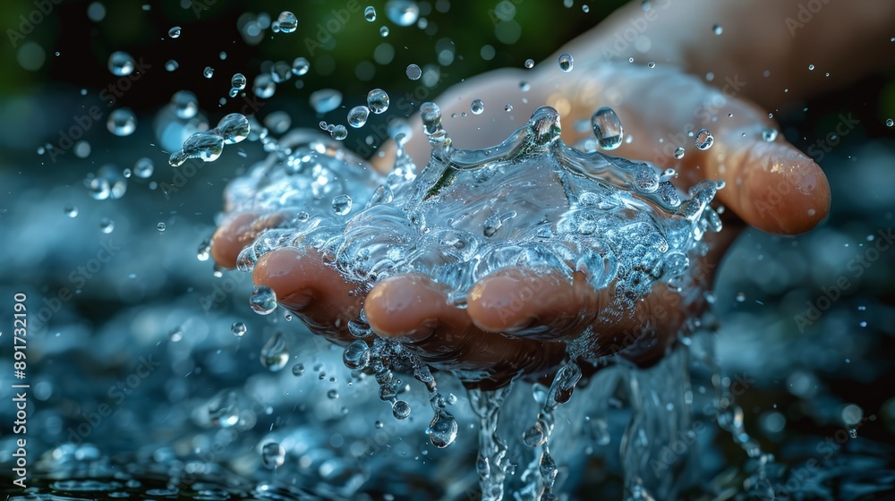 Fototapeta premium Clean water