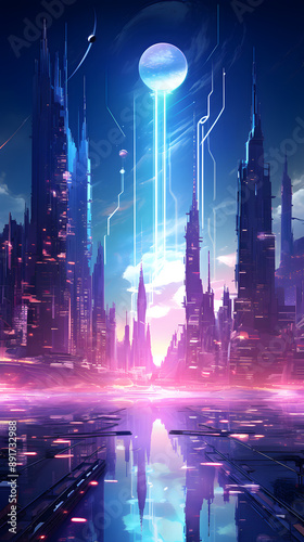 Alien City Dystopia