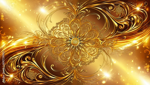 golden christmas background illustration bg