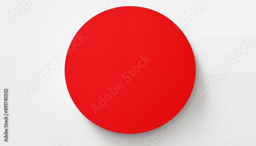 red circle round