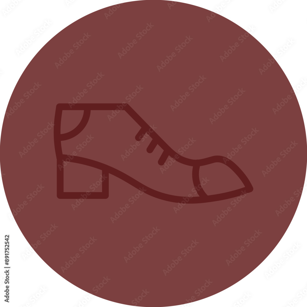 Formal Shoes Vector Line Maroon Circle Maroon Formal Shoes Vector Line Maroon Circle Maroon