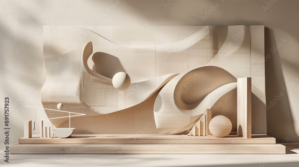 Fototapeta premium sculpture art background