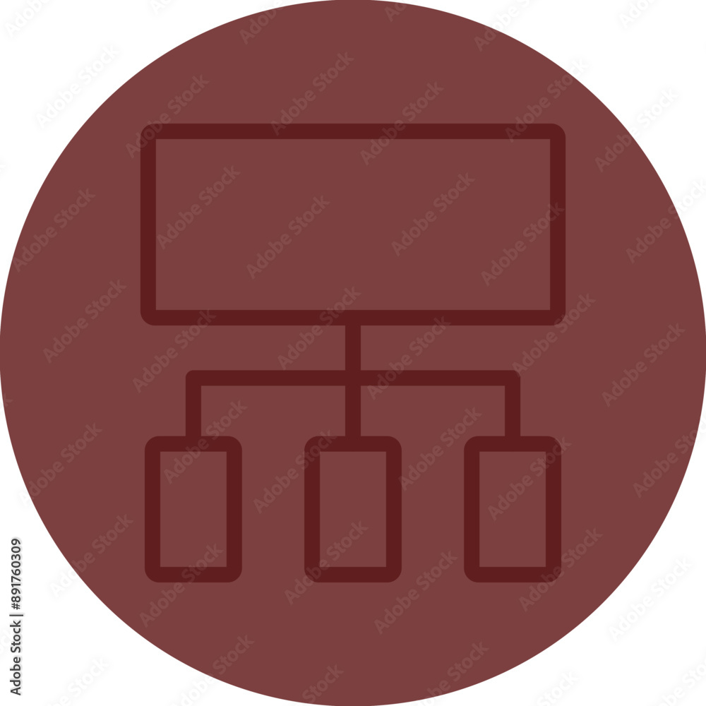 Site Structure Vector Line Maroon Circle Maroon Site Structure Vector Line Maroon Circle Maroon