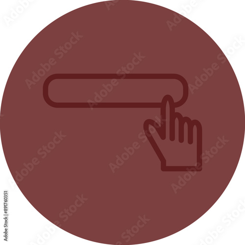 Feature Snippet Vector Line Maroon Circle Maroon