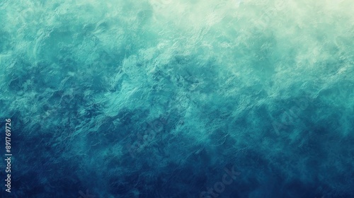 An Abstract Blue and Green Textured Background