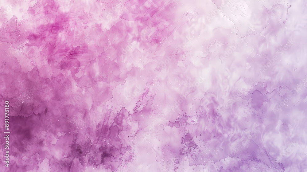 Abstract watercolor background with soft, blurry texture in shades of pink and purple Abstract watercolor background with soft, blurry texture in shades of pink and purple