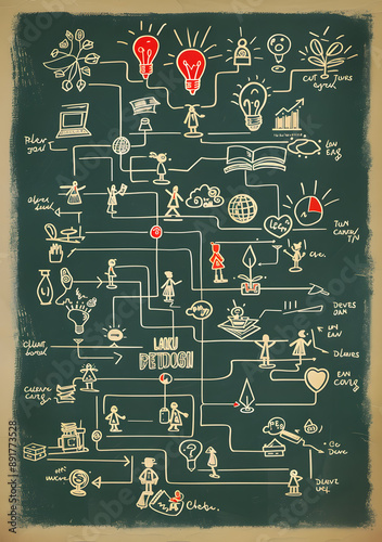 Business Idea Creation Flowchart