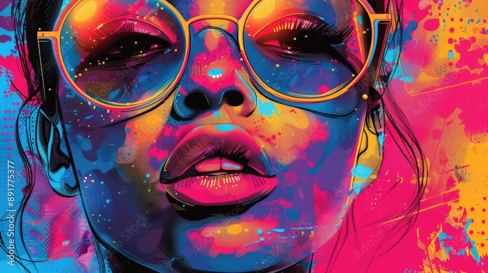 Vibrant Pop Art: A Canvas for Eco-Consciousness Vibrant Pop Art: A Canvas for Eco-Consciousness
