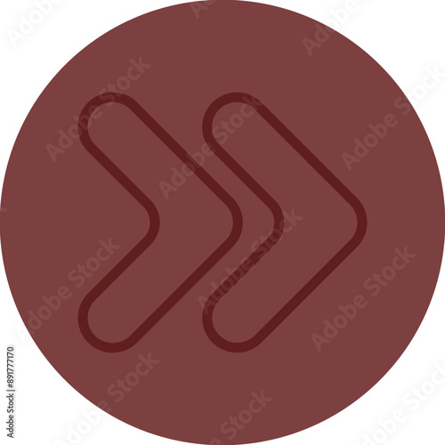 forward Vector Line Maroon Circle Maroon