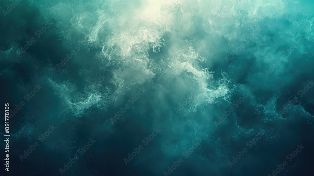 Enchanted Emerald: Fog and Color Blend Enchanted Emerald: Fog and Color Blend