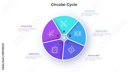 Modern Infographic Vector Banner