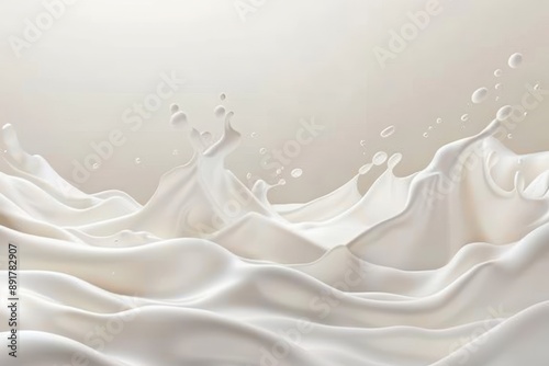 milk is being poured into a glass